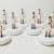 Subbuteo Andrew Table Soccer  USA 1930 World Cup Team on Classic Hasbro Bases